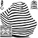 Baby Car Seat Canopy & Multi-Use Nursing Cover - FREE GIFT BOX SET - 