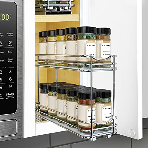 LYNK PROFESSIONAL® Pull Out Spice Rack Organizer for Slide