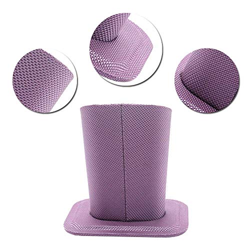 Merssavo Eyeglasses Holder, Modern Short Plush Liner Household Storage Holder Protective [Anti-scratch] [Dustproof] Stand Case for Eyeglass and Sunglasses - Thumbnail 4