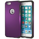 iPhone 6 / 6s Case, ImpactStrong Heavy Duty Dual Layer Protection Cover Heavy Duty Case for Apple iPhone 6 / 6s (Purple)