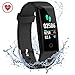 DoSmarter Activity Tracker,Color Screen Heart Rate Monitor Pedometer Watch, Waterproof Fitness Health Tracker Smart Band with Step Calories Counter