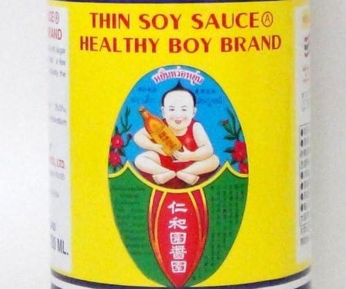 Healthy Boy Soy Bean Sauce 700ml / bottle [Shiyukao] [for business] Thai soy sauce