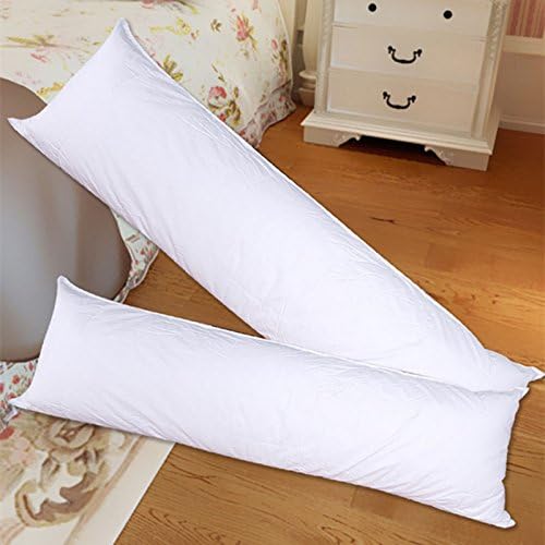 Exclusive, Branded & First TIME ON Amazon!.. 5 ft Long Body Rectangular Pillow Insert/ Fillers (20"x 60" inches i.e 50x150 Cms) (Vacuum Packed) 1 Piece - Premium Quality by Royal DecoFurnishing