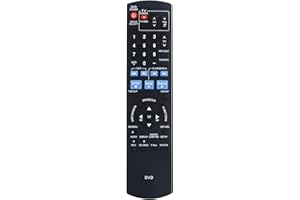 New N2QAYB000196 Replace Remote fit for Panasonic DMR-EZ28 DMR-EZ28K DMR-EZ28P DMR-EZ28PC DVD Recorders