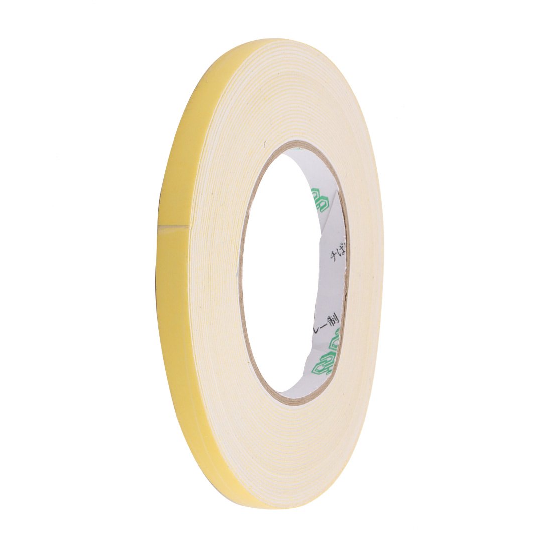 Sourcingmap 10mm Width 1mm Thickness EVA Single Side Sponge Foam Tape 10 Meters Length