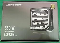 LC-POWER 850W, ATX 3.0, 80 Plus® Gold, Modular