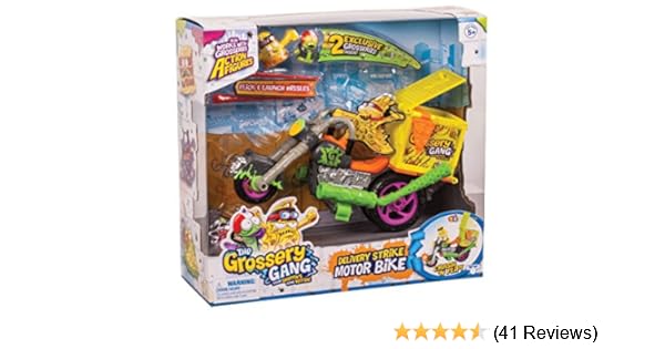 grossery gang delivery strike motorbike