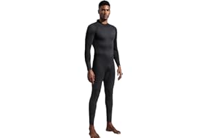 Dark Lightning Wetsuits for Men and Women, Mens/Womens Wet Suit for Cold Water, 3/2mm Wetsuit for Diving Surfing Snorkeling Kayaking Water Sports