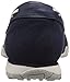 Skechers Women's Bikers Pedestrian Memory Foam Slip-On Moccasin,7.5 M US,Navy Canvas