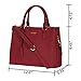 Hynes Victory Womens Classy Satchel Handbag (Red)
