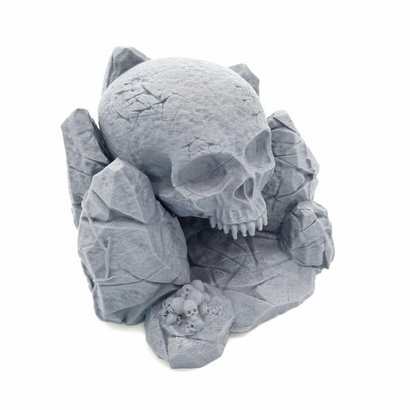 QP3D - Fantasy Skull Rocks - Terrain Scenery for Tabletop & RPG 28-32mm Miniatures Wargames, Props DnD D&D, 3D Printed and Paintable