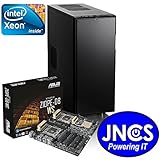 Premium Workstation Asus Z10PE-D8 WS , 2x Intel Xeon E5 2650 v3 8-Core with 128GB of RAM and Intel SSD 730 Series 480GB in a Fractal Design XL-R2 Black Pearl case