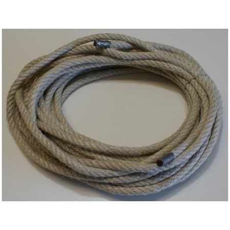 Schaukelseil, Seil, Tau Durchmesser 10 mm, Länge 15 m lang deutsche Herstellung. Reißkraft 650 kg. Weiches Spielseil, Univers