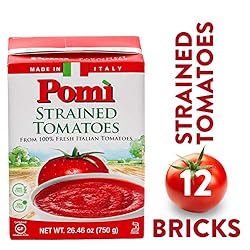 Pomi Tomatoes Strained Italian, 26 Ounce