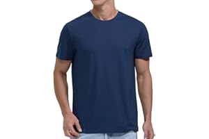Woolinkin Merino Wool Coolmax Blend T Shirt - Men’s Durable Short Sleeve Wool Base Layer - 150 Lightweight