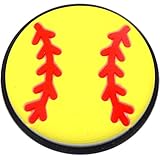 Softball Rubber Charm