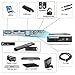 2019 Bluetooth Projector WiFi Wireless Android 5000 Lumens LCD LED Smart Video Projector Home Theater Support HD 1080P Airplay HDMI USB VGA AV for TV Smartphone DVD Game Console Laptop Outdoor Moviethumb 4