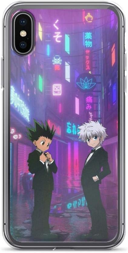 Amazon Com Teeduyen Compatible With Iphone Xr Case Hunter X Hunter Gon Freecss Killua Anime Funky Pop Pure Clear Phone Cases Cover