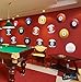 16 Realistic Color Billiard Balls Wall Decal Sticker Game Room Sign Decor (10in X 10in Size) #6089 Easy to Apply & Removable.