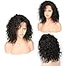 Eiake Hair Glueless Water Wave Short Lace Front Human Hair Wigs for Women Water Wavy Bob Lace Front Wigs with baby hair Pre Plucked Wavy Lace Wigs Short Bob Cut Wigs