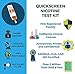 Quickscreen Precision Nicotine Tobacco Urine Dip Test, 10 Pk