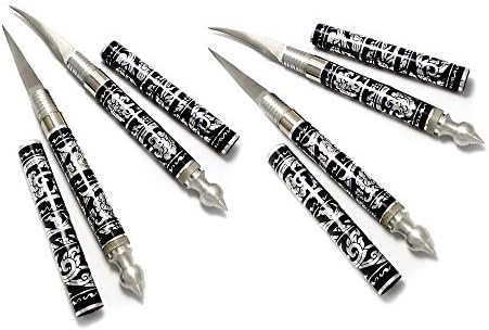Set of Professional fruit/vegetable carving knifes Thai cutter style tools by Made in Thailand