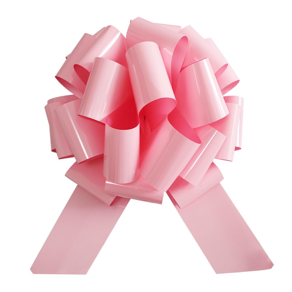 Photo 1 of 1Pc Big Pink Bow,16 Inch Giant Car Bow Large Gift Bow Large Christmas Gift Refrigerator New House Bicycle and Party Decoration Giant Gift Packaging Bow