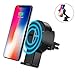 Car Wireless Charger, Fast Wireless Car Charger Car Mount Air Vent Phone Holder For Samsung Galaxy S8/S8 plus/S7/S6 Edge, IPhone X/8/8 plus and Other QI-Enabled Devices