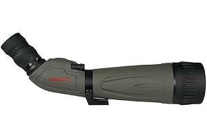 Tasco Spotting Scope 20-60x60 Zoom Eyepiece with Angled View and 60mm Objective Lens in Green TS20606045
