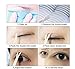 180Pairs/360PCS Women Clear Portable Breathable Naturally Invisible Single Sided Double Eyelid Tape Self-Adhesive Eyelid Stickers Instant Eye Lift Strips With Y Fork and Packing Box (Wide Style)