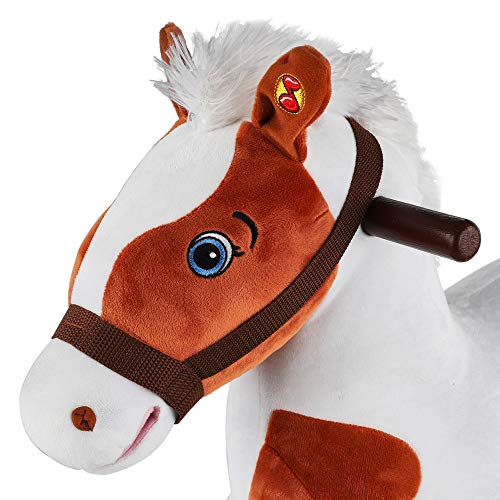 Rockin' Rider Carrot 2in1 Pony Plush RideOn, Painted Pricepulse