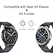 Gear S3 Frontier Band / S3 Classic Bands, V-Moro 22mm [Upgrade] with Quick Release Pins Premium Woven Nylon Replacement Strap Wristband for Samsung Gear S3 Classic / S3 Frontier Smartwatch (Black)