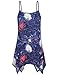 Flowy Tank Top,Timeson Women's Casual Spaghetti Strap Tunic Dress Flowy Cami Braces Skirts Dresses Deep Blue Medium
