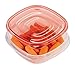 Rubbermaid TakeAlongs 2.9 Cup Sandwich Food Storage Container, Pack of 10