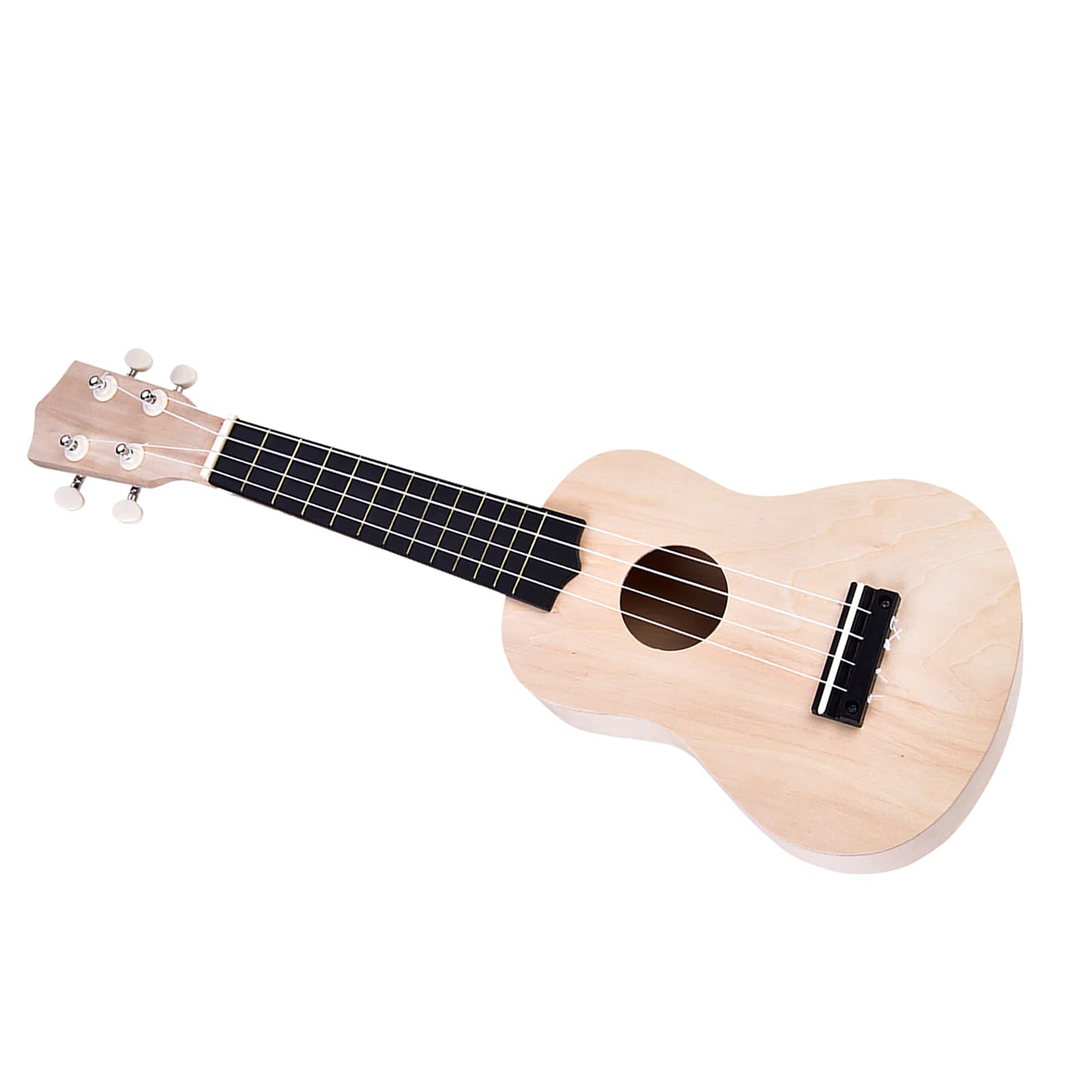 21inch Ukelele DIY Kit 4 String Basswood Hawaii Ukelele Kit Basswood Ukelele for Beginners Children Adults, Stringed Instrument,Ukulele