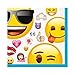 emoji Birthday Party Supplies Bundle, Pack for 16
