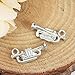 PEPPERLONELY 50pc Silver Tone Alloy Musical Instrument Trumpet Charms Pendants 18x8mm (6/8
