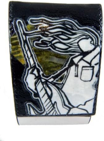 De La Luna Rock Guitarist Business Card Holder Musician Card Case