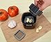 Premium Garlic Press by joyfor - Very Sharp Stainless Steel Blades - Garlic Chopper - Crush Garlic Cloves & Ginger with Ease - Garlic Crusher Made