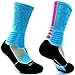 JIYE Basketball Socks 5 Pack|Athletic Crew Sport for Boy Girl Men Women