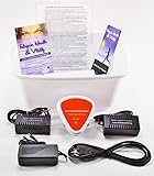 DETOX CHI FOOT SPA CLEANSE WITH LONGER LASTING RECTANGULAR ARRAYS Ionic Cleanse Detox Foot Bath Spa Cleanse Unit for Home Use