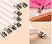 Leyaron Adjustable Heavy Duty Bed Sheet Cover Grippers Suspenders Holder Band Straps Clips Fasteners, Set of 8, White