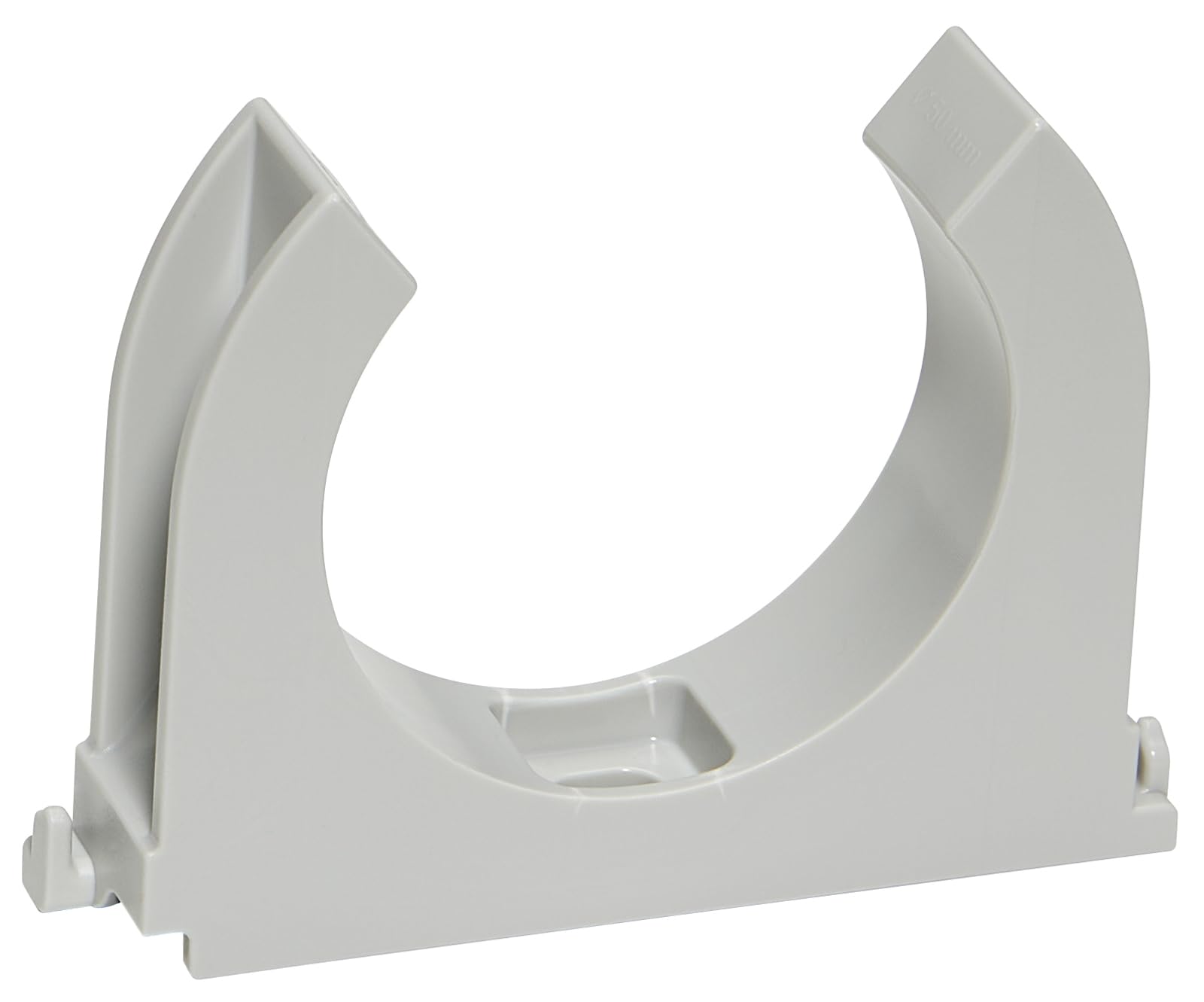 SOMA Pack of 9 Grey Plastic Hose Clamps 50mm