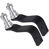 Fotoconic 2-Pack E-Type Wall Ceiling Mount 5/8" Stud with 1/4" Thread Anchor for Studio Lighting