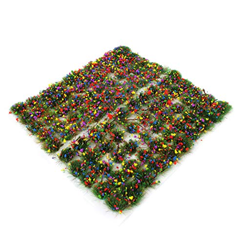 War World Scenics 6mm Wald Blumen Selbstklebende Statische Grasbüschel x 100 - Modellbau Modellbahn Landschaftsbau… – Bild 3