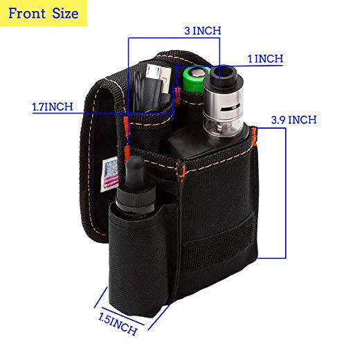 Vape Mod Carrying Bag, Vapor Case for Box Mod, Tank, EJuice, Battery