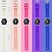 MoKo Band Compatible with Samsung Galaxy Watch 3 41mm/Gear S2 Classic/Galaxy Watch 42mm/Galaxy Watch Active/Active 2/Vivoactive 3/Huawei Watch GT 2 42mm, 20MM Soft Silicone Watch Strap, Royal Blue
