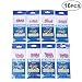 DAOUD Sabiki Rig Assorted 16 Packs Freshwater/Saltwater Sea Fishing Rigs, Bait Rigs with Ball Bearing Swivel for Bass Trout Walleye Red Fish