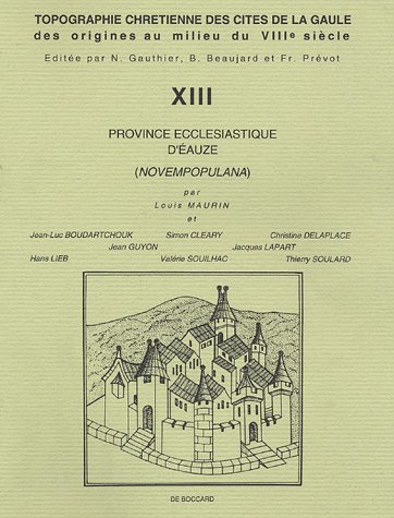 Topographie chrétienne des cités de la Gaule