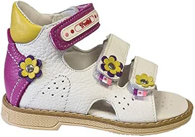 Amazon.com: Orthopedic Kids Shoes for Boys and Girls - Twiki - Genuine Leather Sandals with Arch 